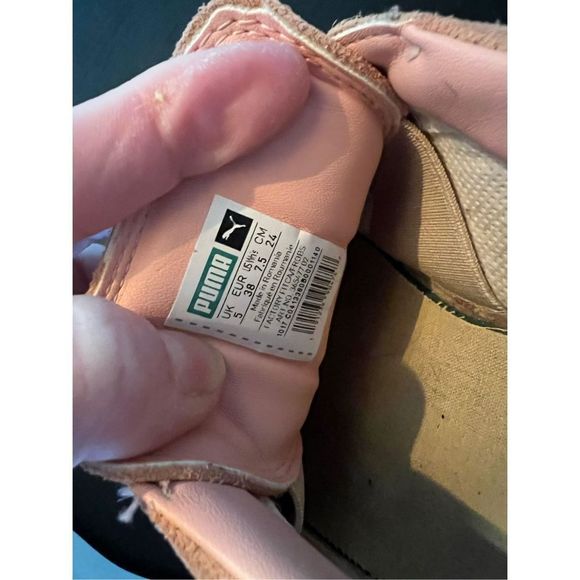 Puma platform suede & leather slip on sz7.5 - Picture 8 of 9